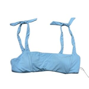 Kikirio Airy Blue Bikini Top